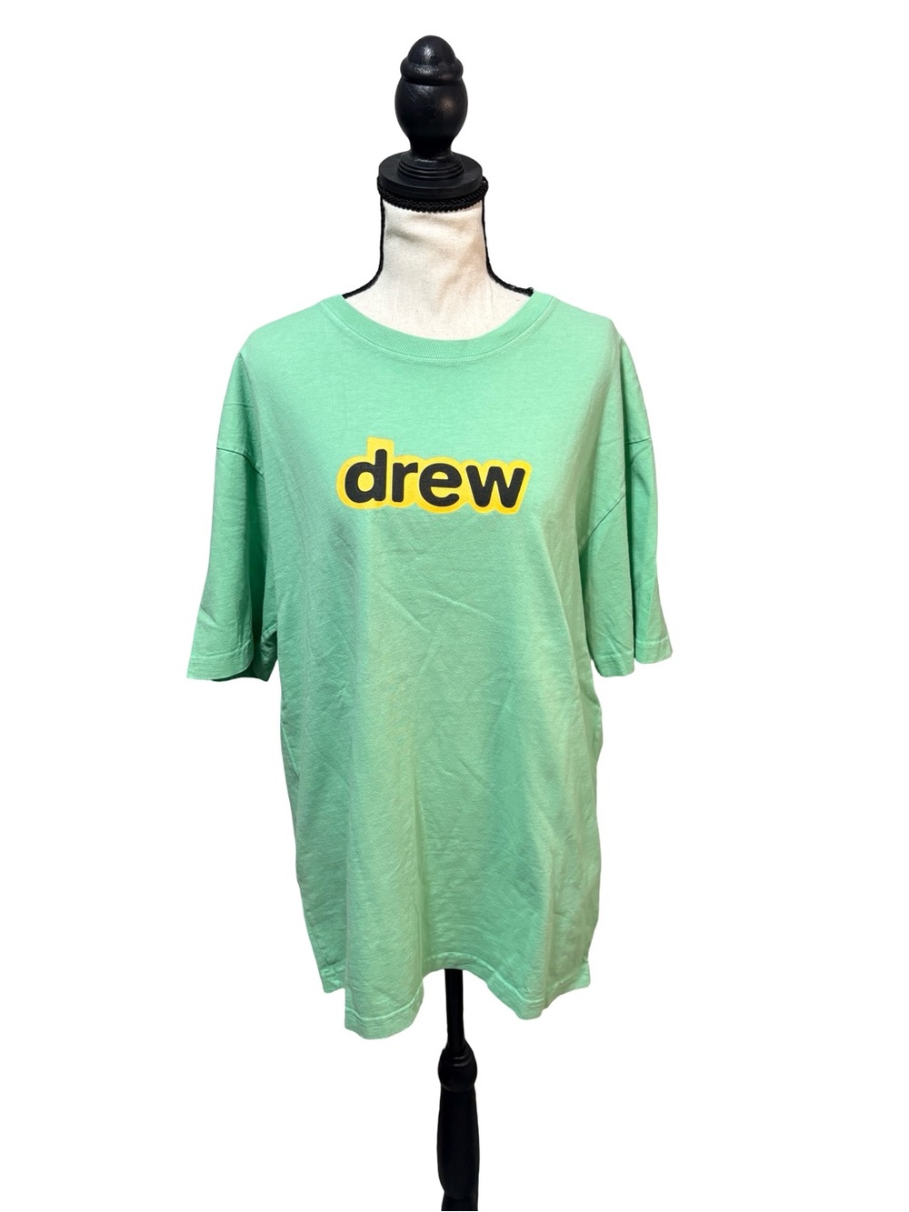 Drew House Mint Green Logo T-Shirt Men’s S Unisex Oversized 100% Cotton